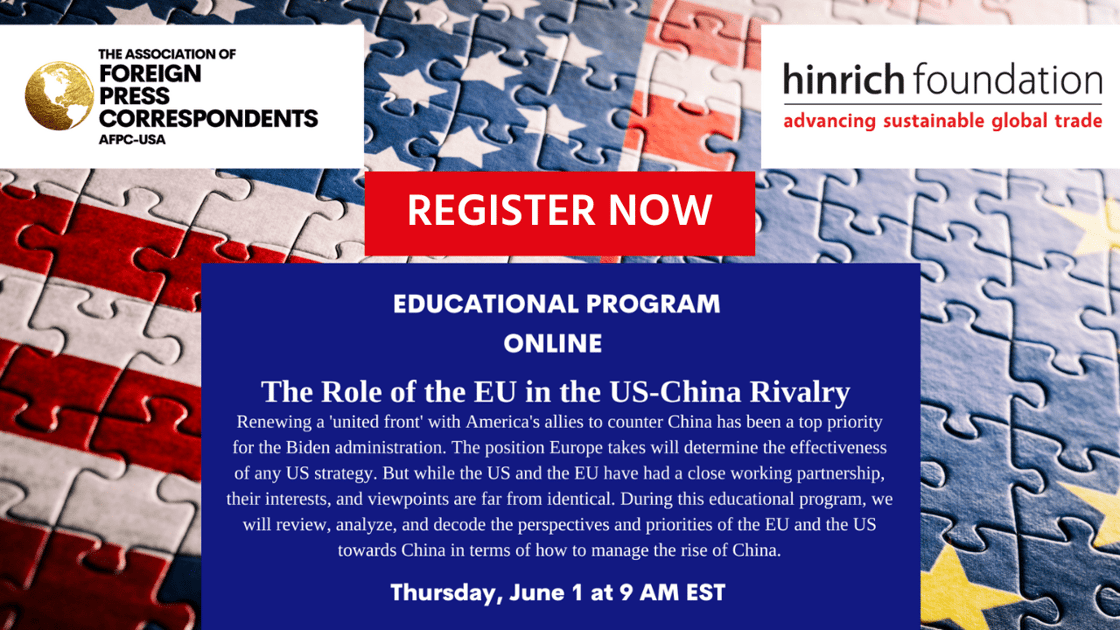 AFPC webinar - EUs role in the US-China rivalry